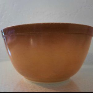 Vintage Pyrex Ombre Brown Mixing Bowl 1.5 Quart, 402, 1980s, Replacement Piece